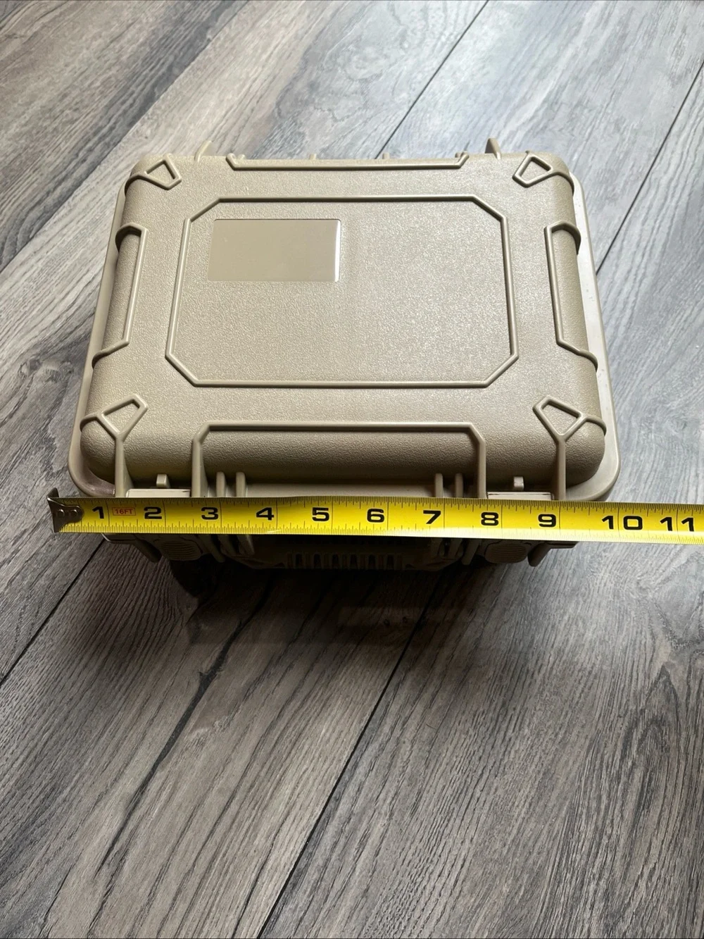 1184 Small Waterproof Hard Case - Black 11” open box
